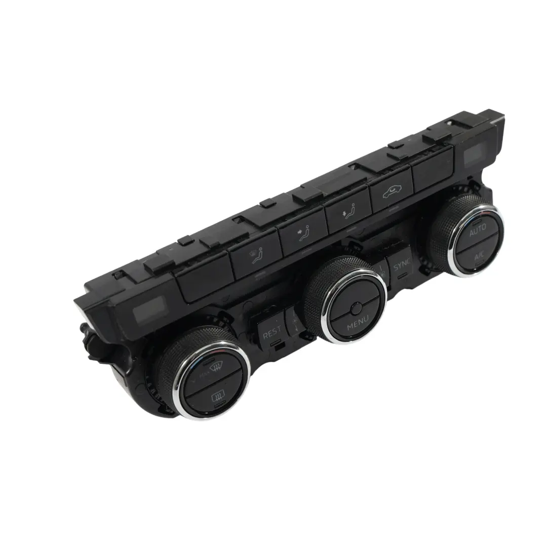 3V Panneau Commande Climatisation Chauffage pour Skoda Superb à propos du numéro de pièce 3V0907044CR Skoda Superb 3V Panneau Commande Climatisation Chauffage - SKU 3V0907044CR - Numéro de pièce 3V0907044CR