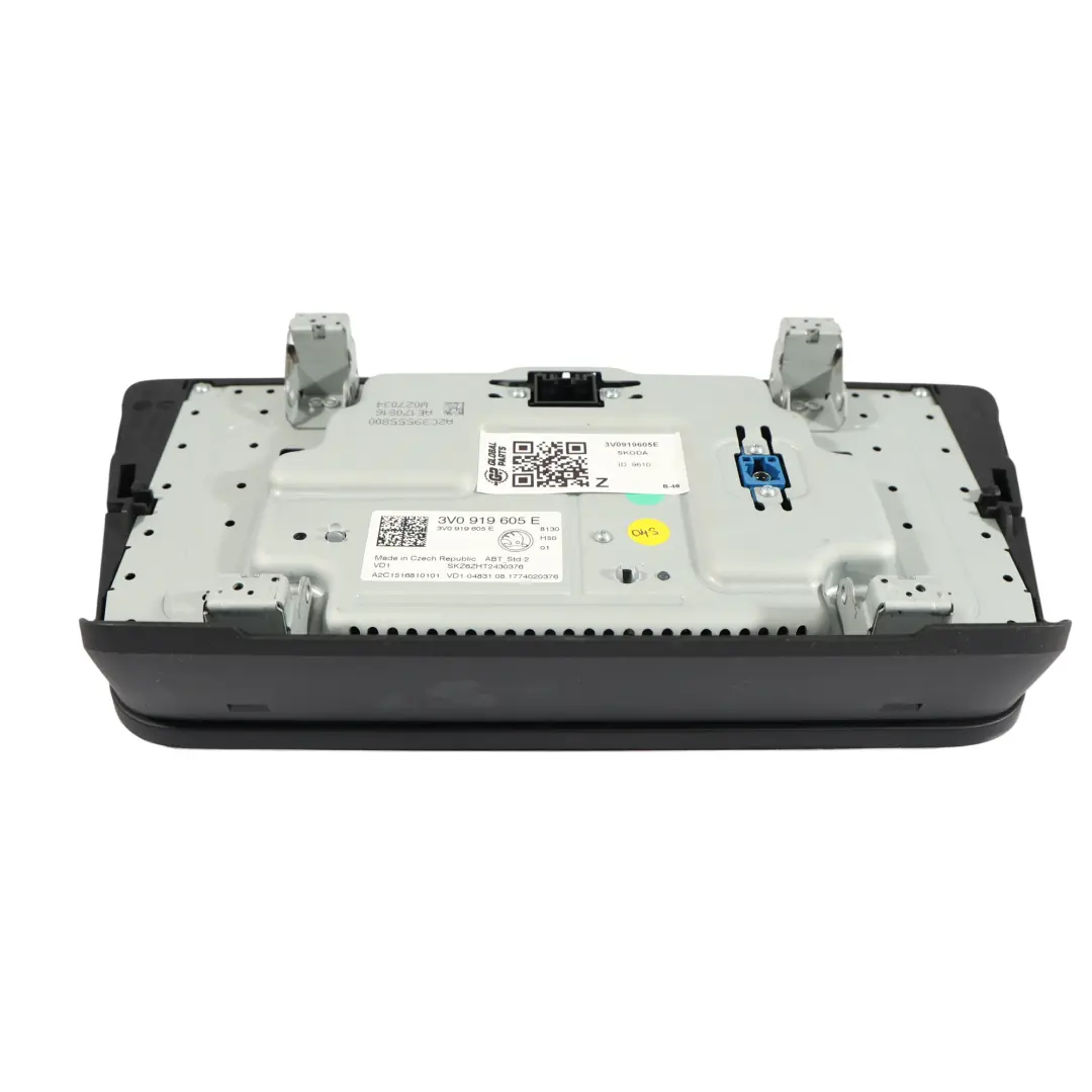 3V Ekran Dotykowy Nawigacji do Skoda Superb o numerze 3V0919605E Skoda Superb 3V Ekran Dotykowy Nawigacji - SKU 3V0919605E - Numer Części 3V0919605E