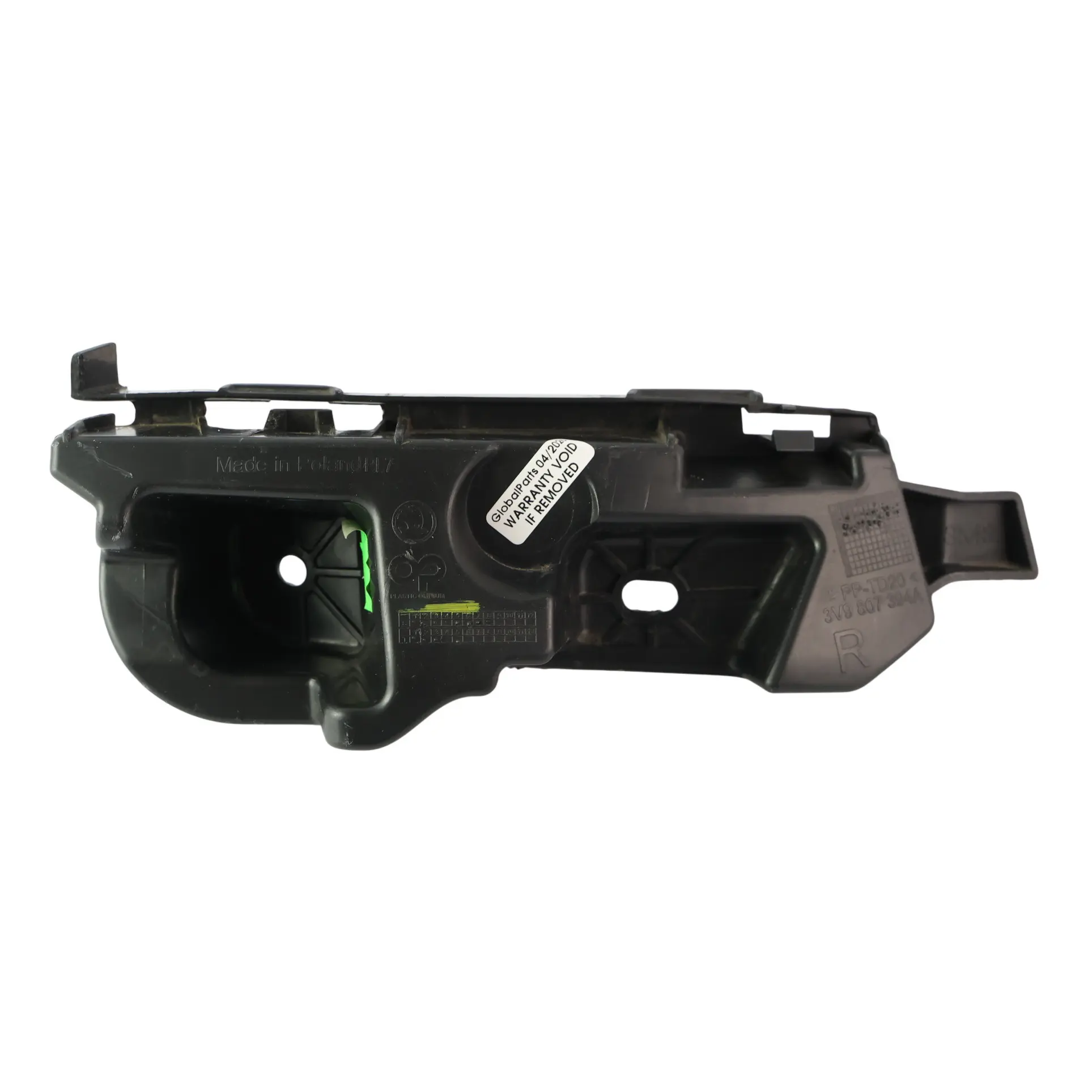 Skoda Superb MK3 Soporte Montaje Paragolpes Trasero Derecho 3V9807394A