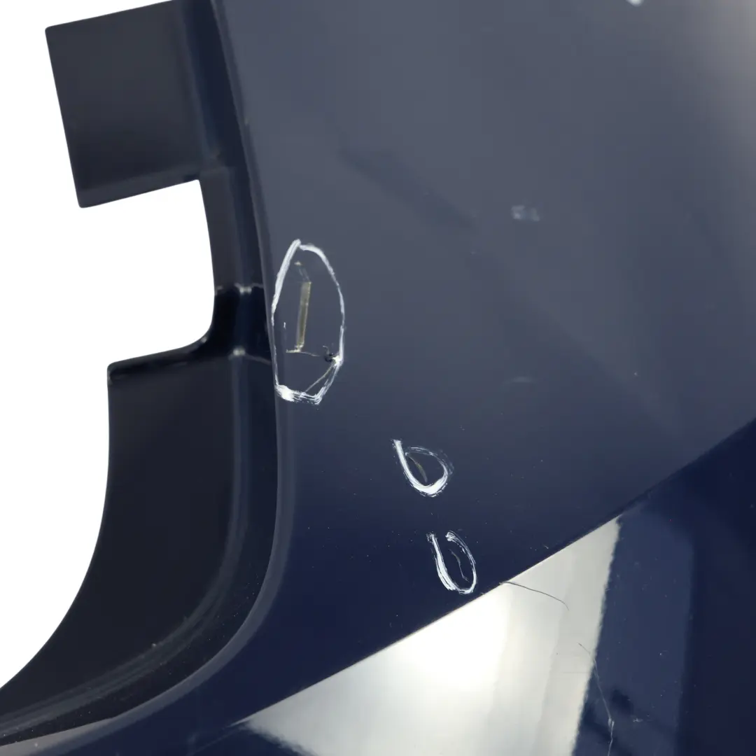 Skoda Superb Mk3 Estate Rear Bumper Trim Panel Cover Pacific Blue - F5A - SKU 3V9807421-PAB - Part number 3V9807421