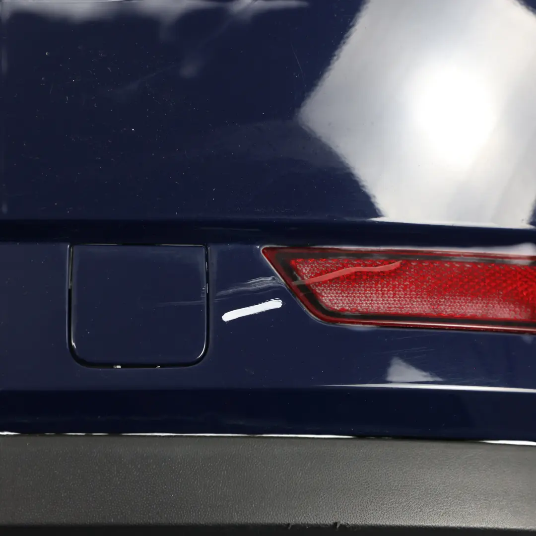 Mk3 Estate Rear Bumper Trim Panel Cover Pacific Blue - F5A to Skoda Superb with Part number 3V9807421 Skoda Superb Mk3 Estate Rear Bumper Trim Panel Cover Pacific Blue - F5A - SKU 3V9807421-PAB - Part number 3V9807421