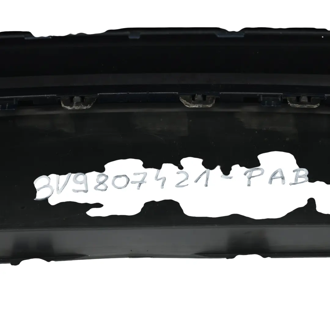 Mk3 Estate Rear Bumper Trim Panel Cover Pacific Blue - F5A to Skoda Superb with Part number 3V9807421 Skoda Superb Mk3 Estate Rear Bumper Trim Panel Cover Pacific Blue - F5A - SKU 3V9807421-PAB - Part number 3V9807421