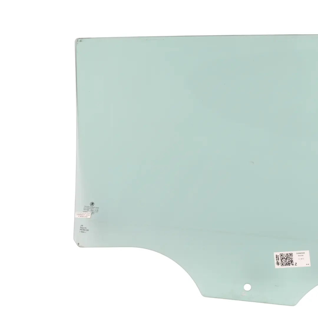Skoda Superb 3V Estate Door Window Glass AS2 Rear Left N/S - SKU 3V9845205 - Part number 3V9845205