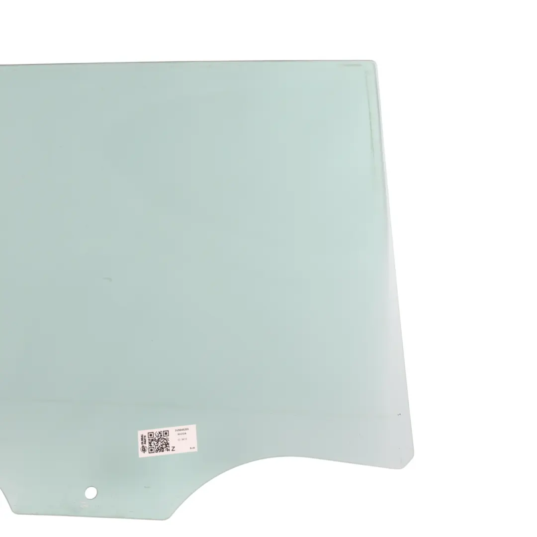 Skoda Superb 3V Estate Door Window Glass AS2 Rear Left N/S - SKU 3V9845205 - Part number 3V9845205