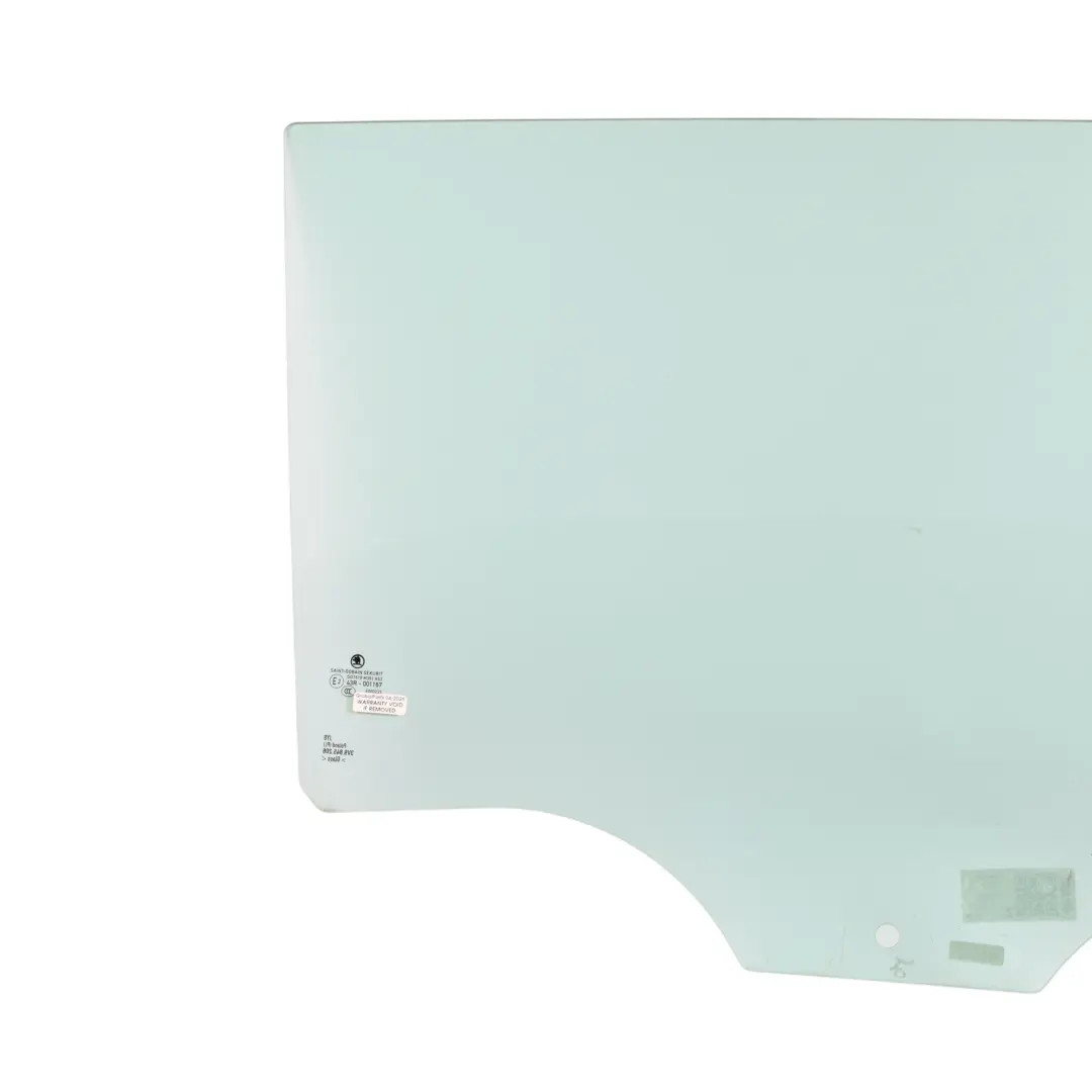 Skoda Superb 3V Estate Door Window Glass AS2 Rear Right O/S - SKU 3V9845206 - Part number 3V9845206