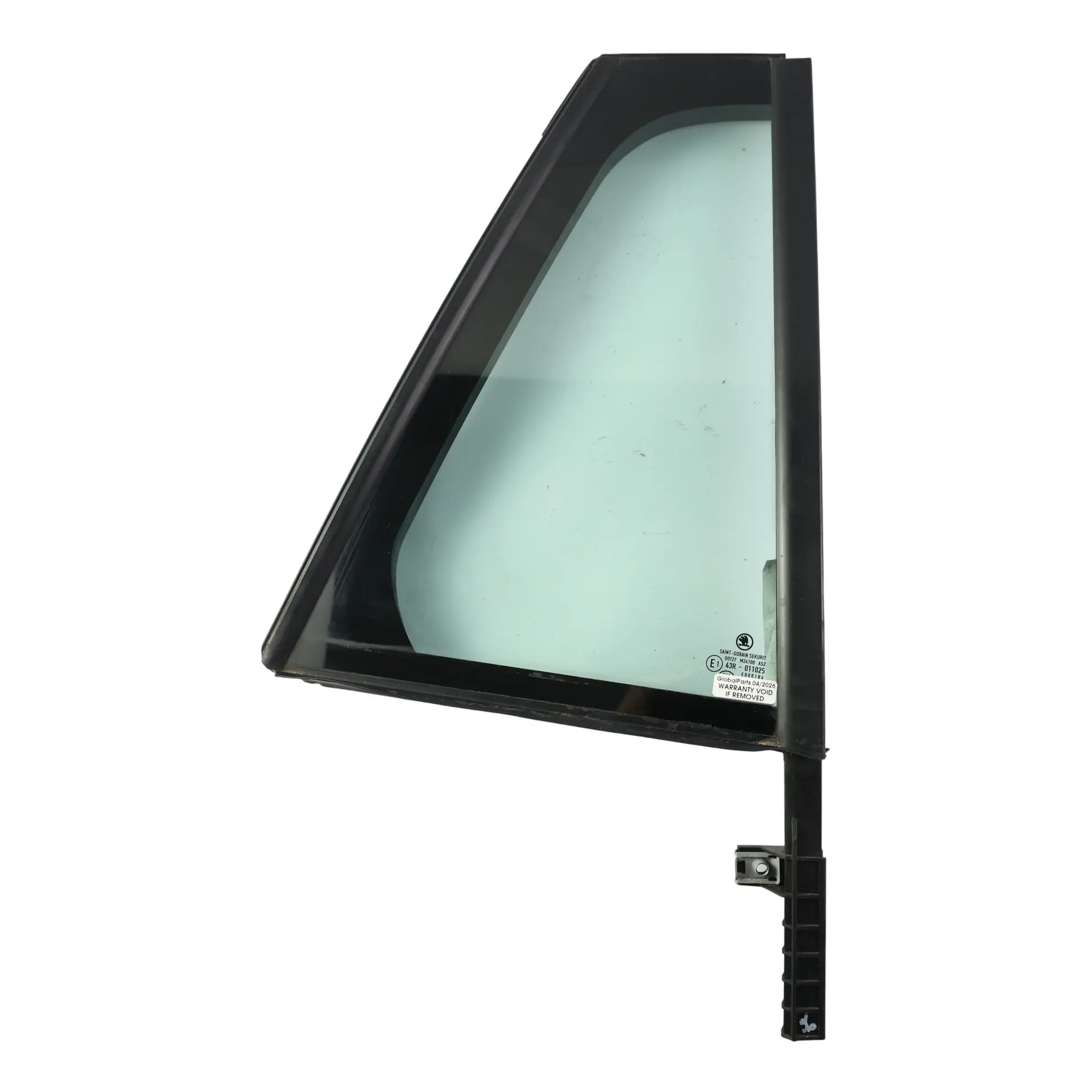 Skoda Superb Mk3 Estate Rear Quarter Fixed Window Glass AS2 Right O/S 3V9845214D