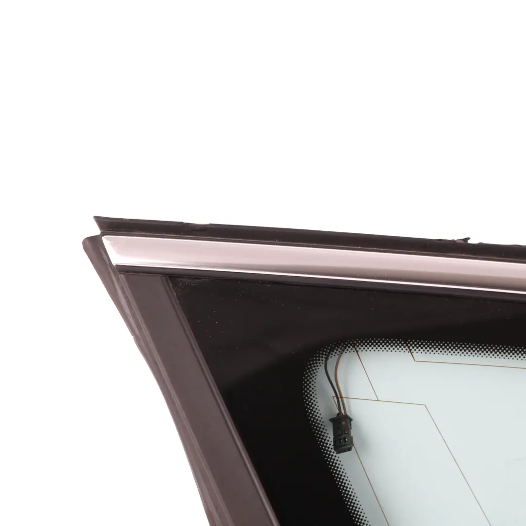 Skoda Superb 3V Side Window Fixed Glass Tinted Chrome Rear Left N/S 3V9845297 - SKU 3V9845297K - Part number 3V9845297K