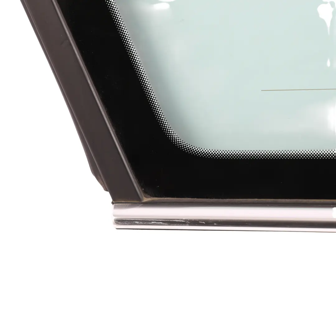 Skoda Superb 3V Side Window Fixed Glass Tinted Chrome Rear Left N/S 3V9845297 - SKU 3V9845297K - Part number 3V9845297K