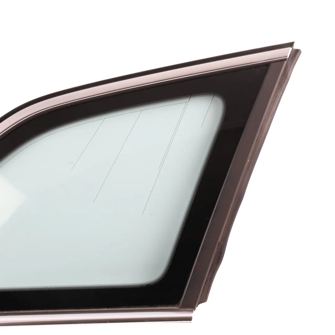 Skoda Superb 3V Side Window Fixed Glass Tinted Chrome Rear Right O/S 3V9845298 - SKU 3V9845298K - Part number 3V9845298K