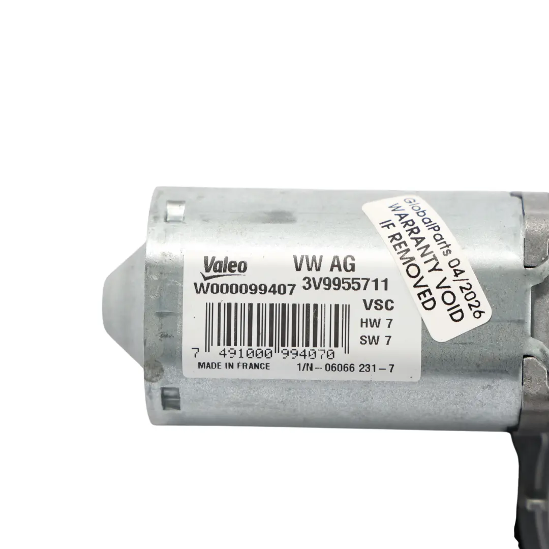 Skoda Superb 3V Estate Rear Window Windscreen Washer Wiper Motor - SKU 3V9955711 - Part number 3V9955711