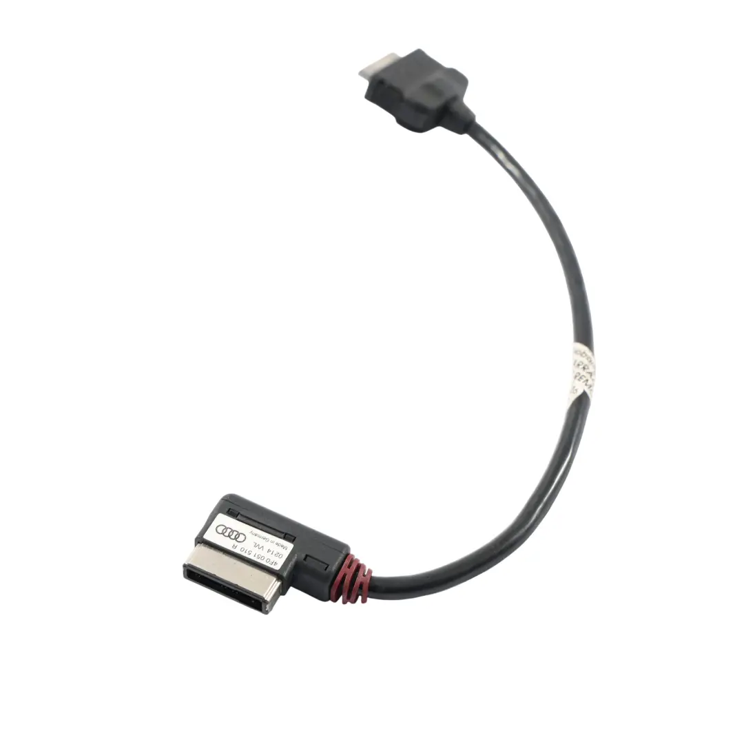 Audi Q5 8R Cable Adaptador MMI Multimedia Interface - SKU 4F0051510R - Número de pieza 4F0051510R