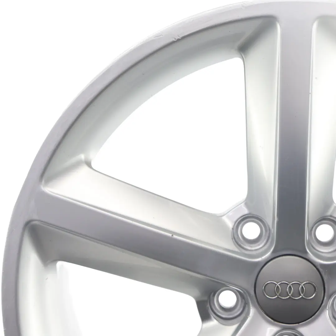 Alloy Rim Silver 18" 8J ET:43 to Audi A6 C6 Wheel with Part number 4F0601025DC Audi A6 C6 Wheel Alloy Rim Silver 18" 8J ET:43 - SKU 4F0601025DC-1 - Part number 4F0601025DC