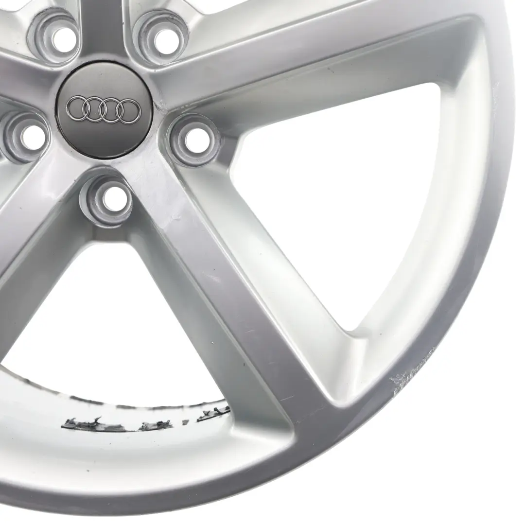 Llanta Aleación Plata 18" 8J ET:43 4F0601025AK para Audi A6 C6 con número de pieza 4F0601025DC Audi A6 C6 Llanta Aleación Plata 18" 8J ET:43 4F0601025AK - SKU 4F0601025DC-2 - Número de pieza 4F0601025DC