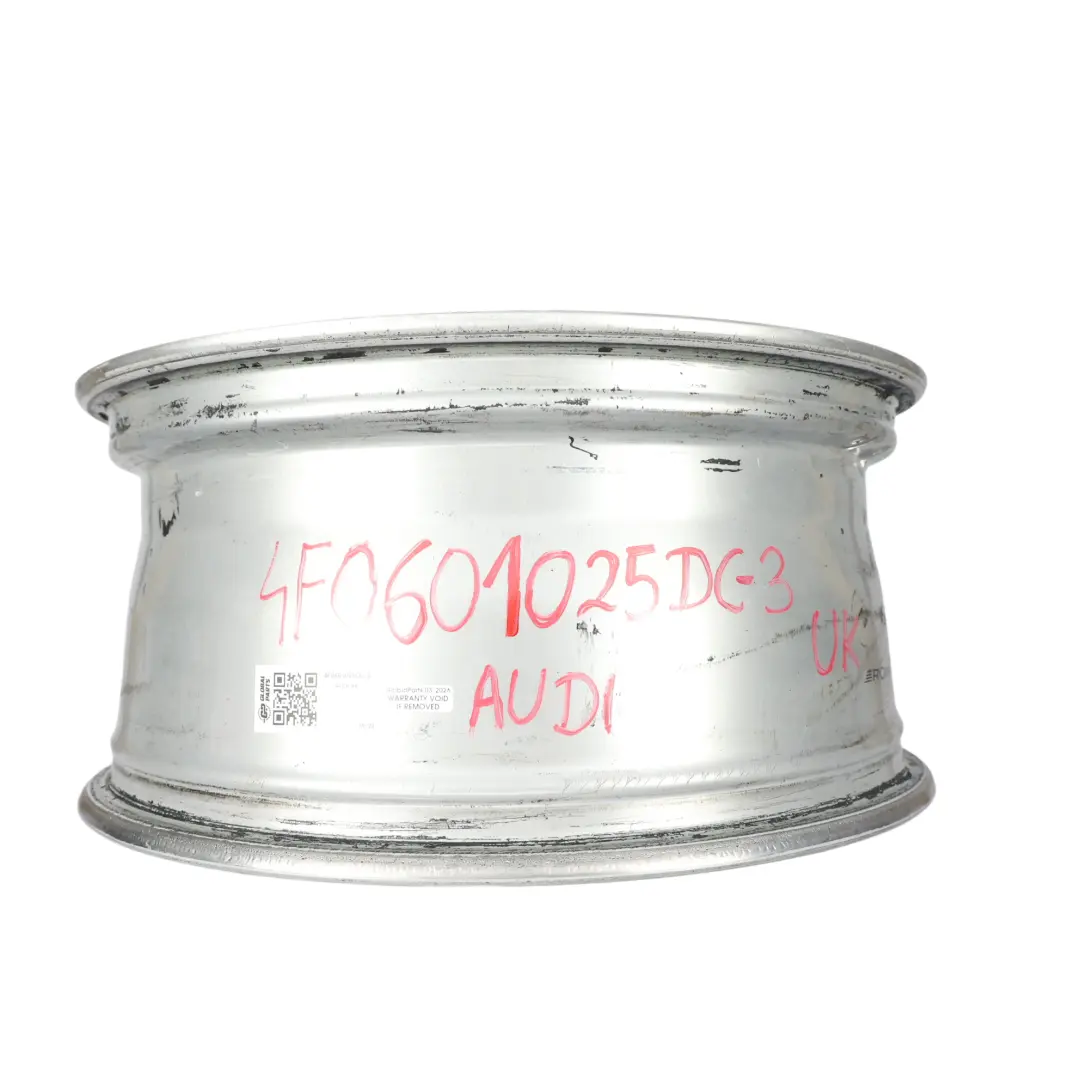 Alloy Rim Silver 18" 8J ET:43 4F0601025AK to Audi A6 C6 Wheel with Part number 4F0601025DC Audi A6 C6 Wheel Alloy Rim Silver 18" 8J ET:43 4F0601025AK - SKU 4F0601025DC-3 - Part number 4F0601025DC