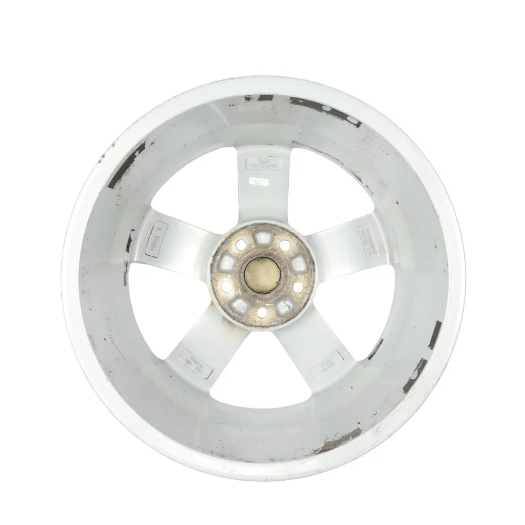 Alloy Rim Silver 18" 8J ET:43 4F0601025AK to Audi A6 C6 Wheel with Part number 4F0601025DC Audi A6 C6 Wheel Alloy Rim Silver 18" 8J ET:43 4F0601025AK - SKU 4F0601025DC-3 - Part number 4F0601025DC