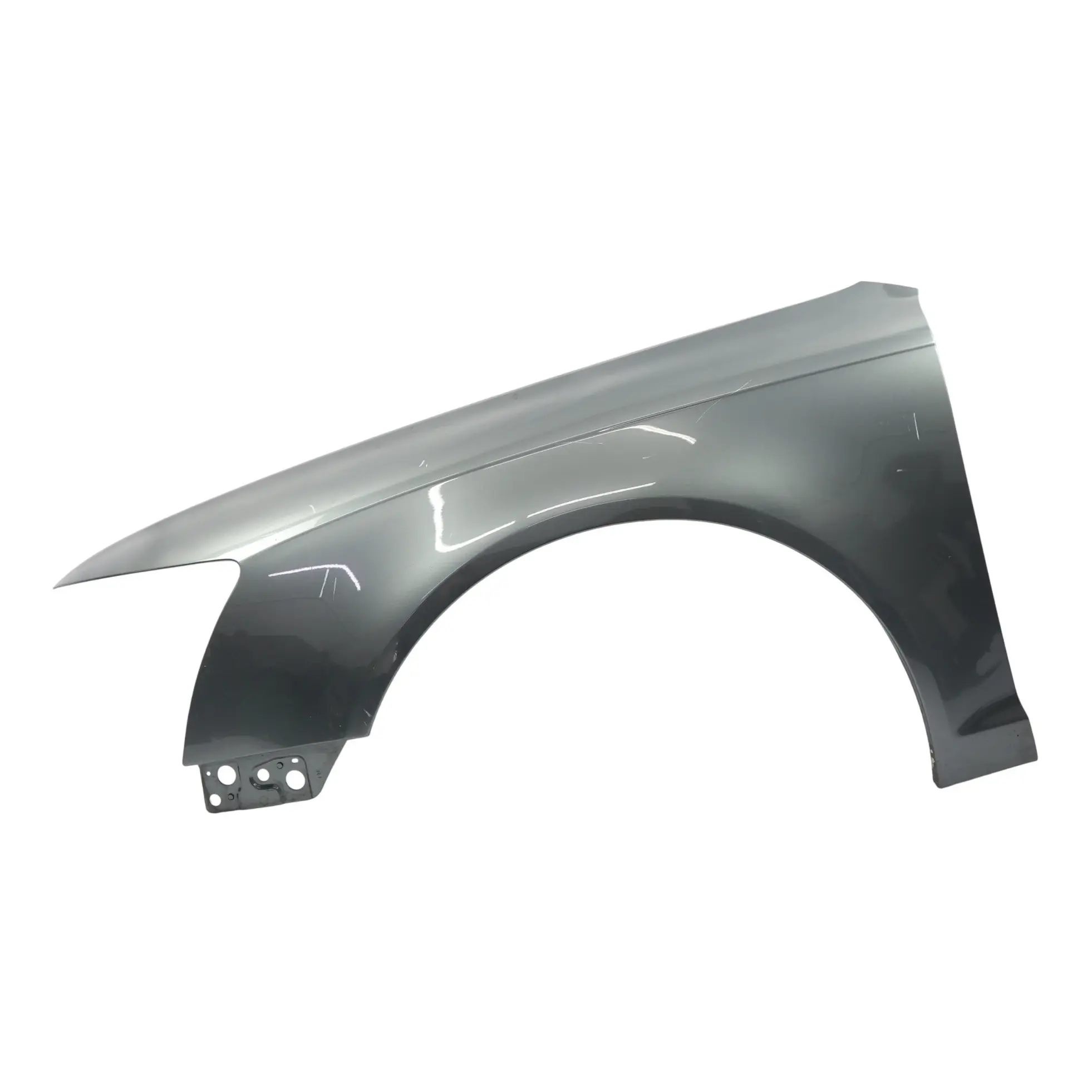 Audi A6 C6 Side Panel Front Left N/S Wing Fender Daytona Grey Pearl Effect - Z7S