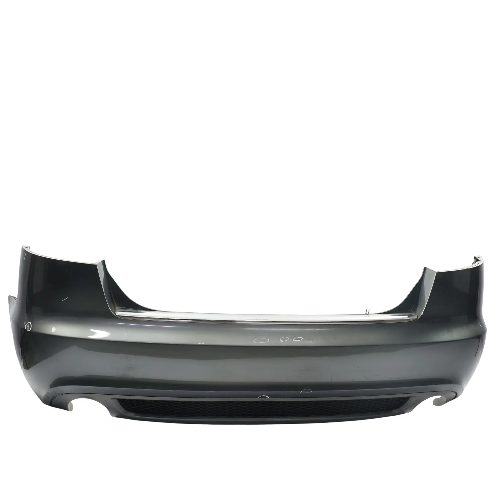 Audi A6 C6 Rear Bumper S Line Trim Panel Covering Daytona Grey - Z7S