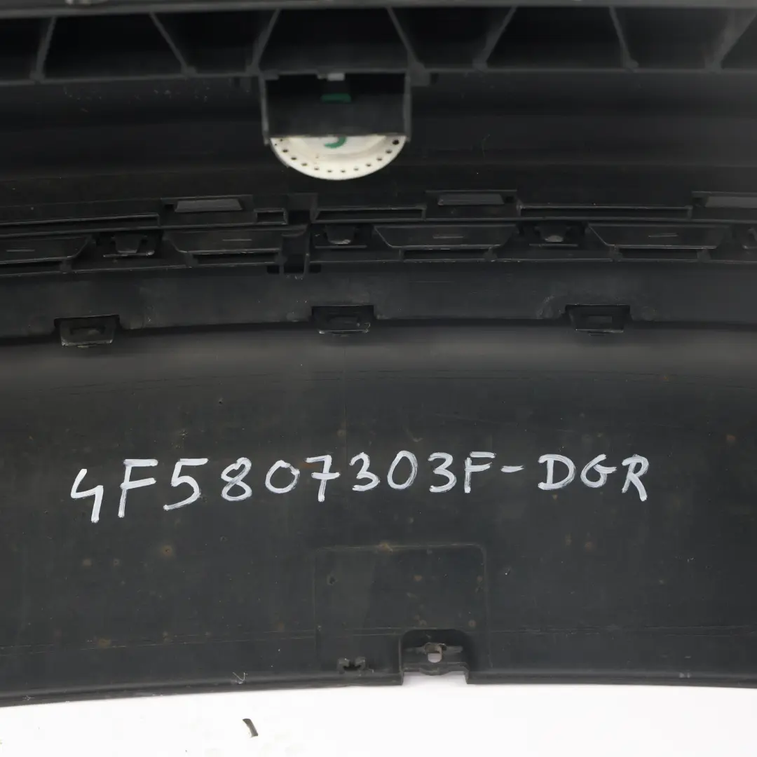 Bumper S Line Trim Panel Covering Daytona Grey - Z7S to Audi A6 C6 Rear with Part number 4F5807303F Audi A6 C6 Rear Bumper S Line Trim Panel Covering Daytona Grey - Z7S - SKU 4F5807303F-DGR - Part number 4F5807303F