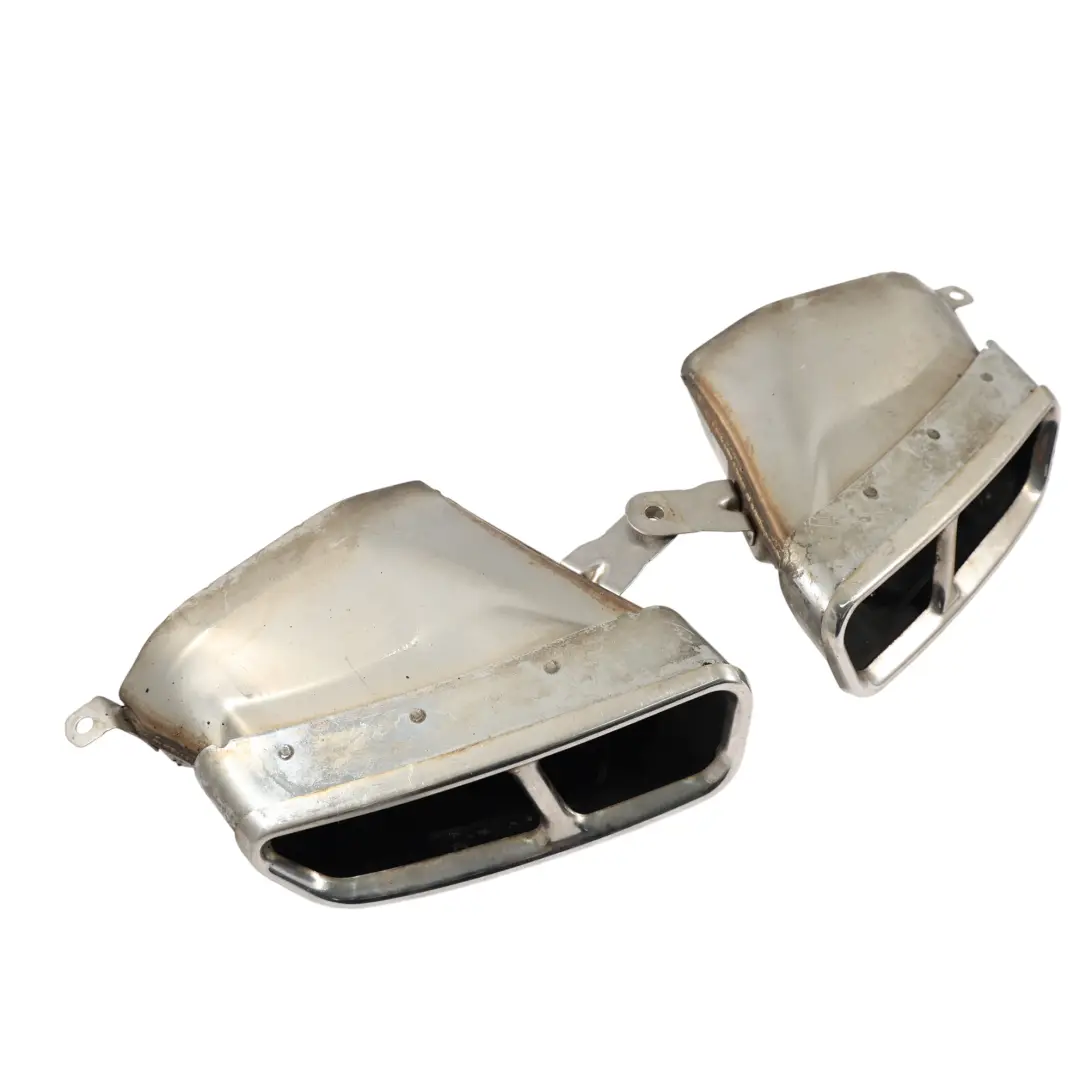 Audi A6 A7 4G8 Exhaust Tail Pipe Trim Cover End Silencer 4G0253825N 4G0253825P - SKU 4G0253825N-SET - Part number 4G0253825N-SET