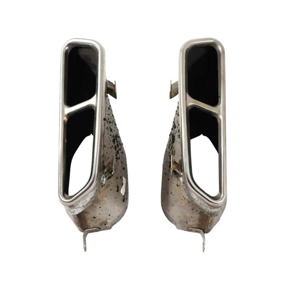 Audi A6 A7 4G8 Exhaust Tail Pipe Trim Cover End Silencer 4G0253825N 4G0253825P - SKU 4G0253825N-SET - Part number 4G0253825N-SET