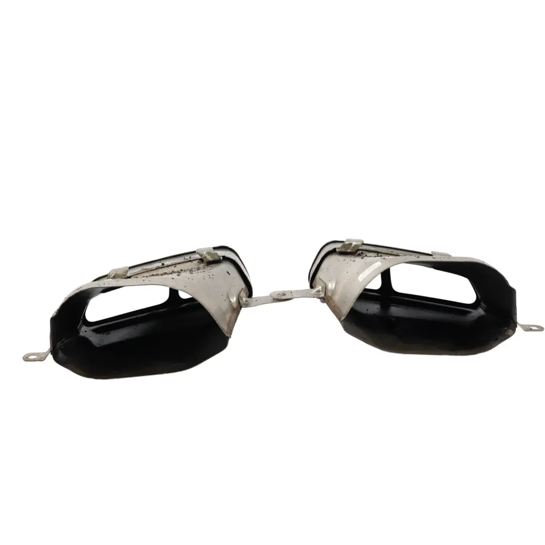 Audi A6 A7 4G8 Embellecedor Tubo Escape Silenciador 4G0253825N 4G0253825P - SKU 4G0253825N-SET - Número de pieza 4G0253825N-SET