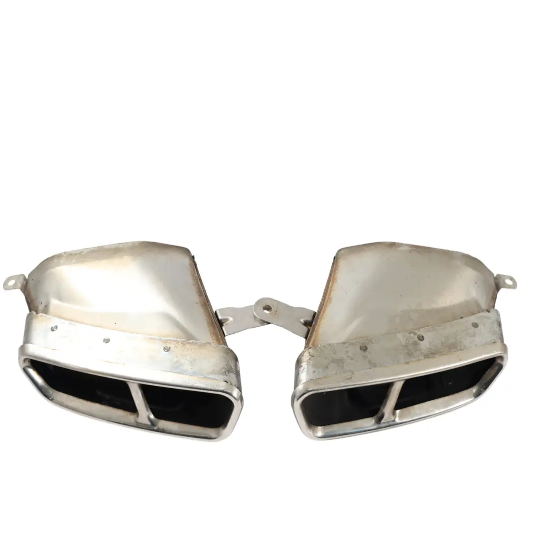 Audi A6 A7 4G8 Exhaust Tail Pipe Trim Cover End Silencer 4G0253825N 4G0253825P - SKU 4G0253825N-SET - Part number 4G0253825N-SET