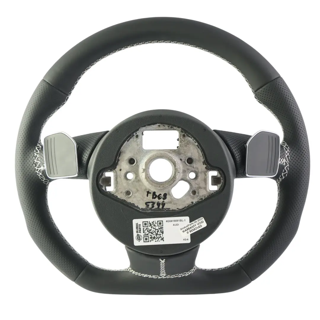 Volant NEUF Cuir Noir Fond Plat Palettes pour Audi A6 S6 C7 à propos du numéro de pièce 4G0419091BL Audi A6 S6 C7 Volant NEUF Cuir Noir Fond Plat Palettes - SKU 4G0419091BL-1 - Numéro de pièce 4G0419091BL