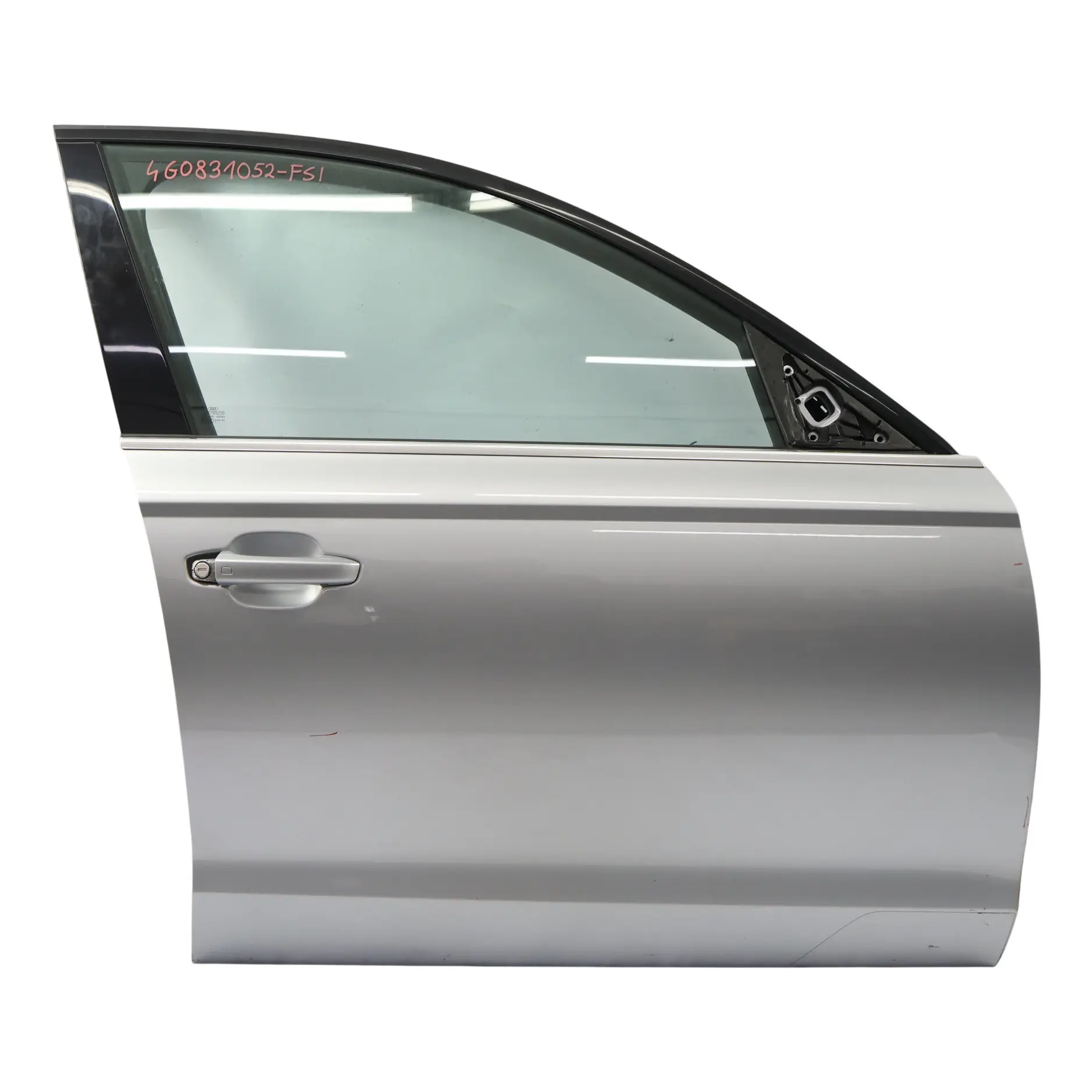 Audi A6 C7 4G Panneau Recouvrement Porte Avant Droite Film Argent Métallisé Z7G