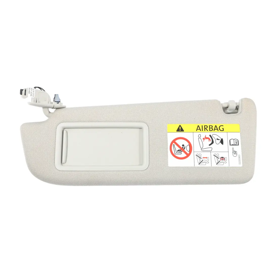 Osłona Przeciwsłoneczna Daszek Lusterko Szara Lewa do Audi A6 C7 o numerze 4G0857551 Audi A6 C7 Osłona Przeciwsłoneczna Daszek Lusterko Szara Lewa - SKU 4G0857551-3 - Numer Części 4G0857551