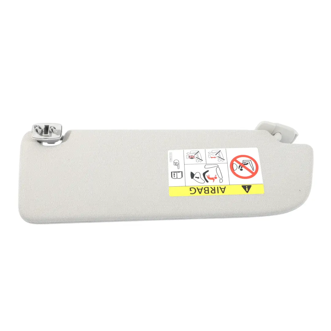 Audi A6 C7 Osłona Przeciwsłoneczna Daszek Lusterko Szara Lewa - SKU 4G0857551-3 - Numer Części 4G0857551