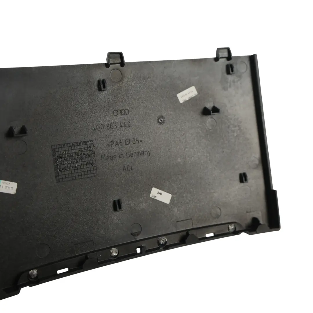 Audi A6 C7 Pannello Copertura Posacenere Console Centrale Alu Delta - SKU 4G0863440AE - Numero di parte 4G0863440AE