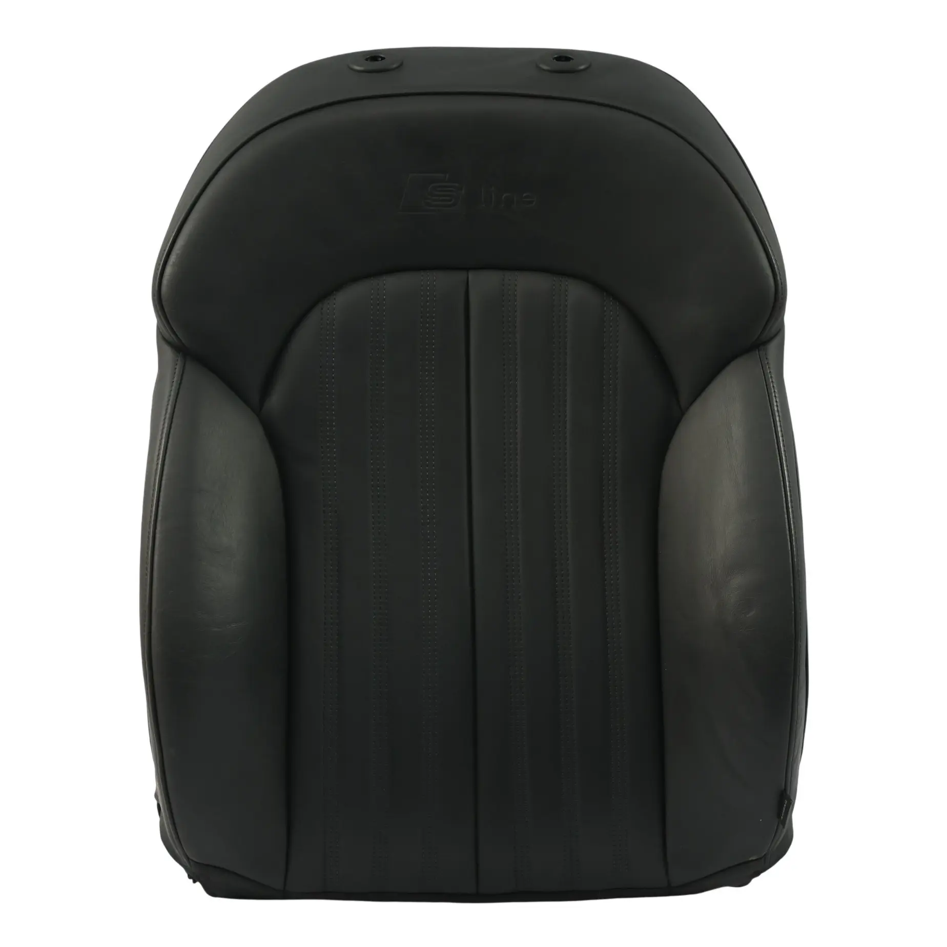 Audi A7 4G Respaldo Asiento Delantero S-line Cuero Negro Izquierdo 4G0881805BD
