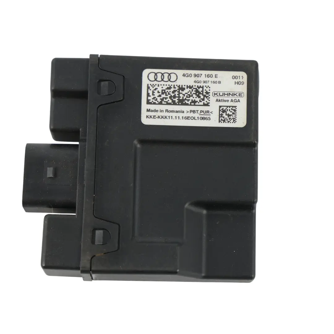 Audi A6 A7 4G Engine Exhaust Active Sound Control Module Unit - SKU 4G0907160E - Part number 4G0907160E