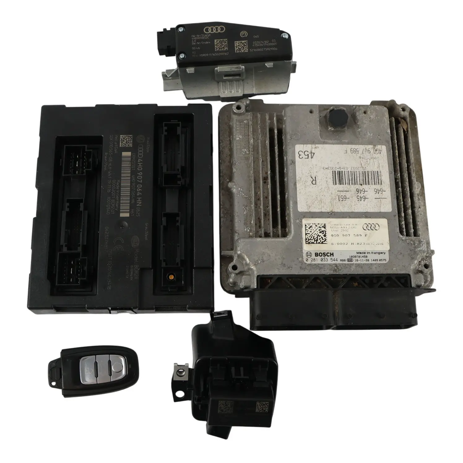Audi A7 4G 3.0TDI CVUA 320HP Quattro Kit ECU Control Motor 4G0907589F Automatica