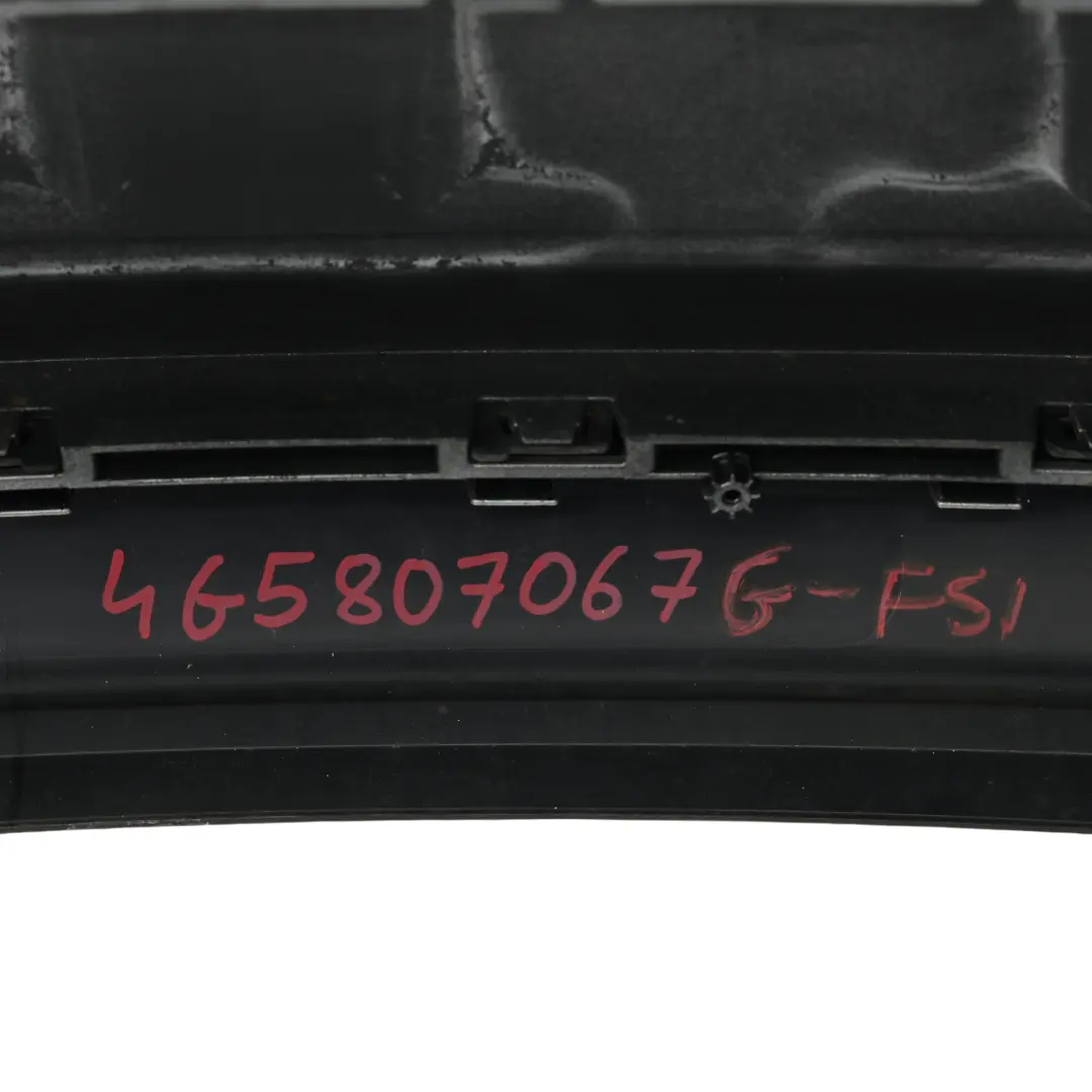 Audi A6 C7 Saloon Rear Bumper PDC Foil Silver Metallic - Z7G - SKU 4G5807067G-FSI - Part number 4G5807067G