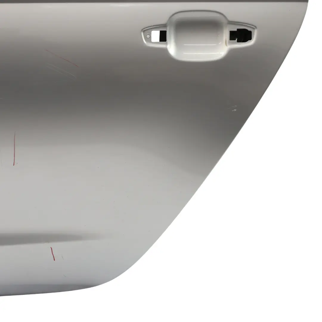 Audi A6 C7 Panel Cobertura Puerta Trasera Izquierda Lámina Plata Z7G - SKU 4G5833051-FSI - Número de pieza 4G5833051