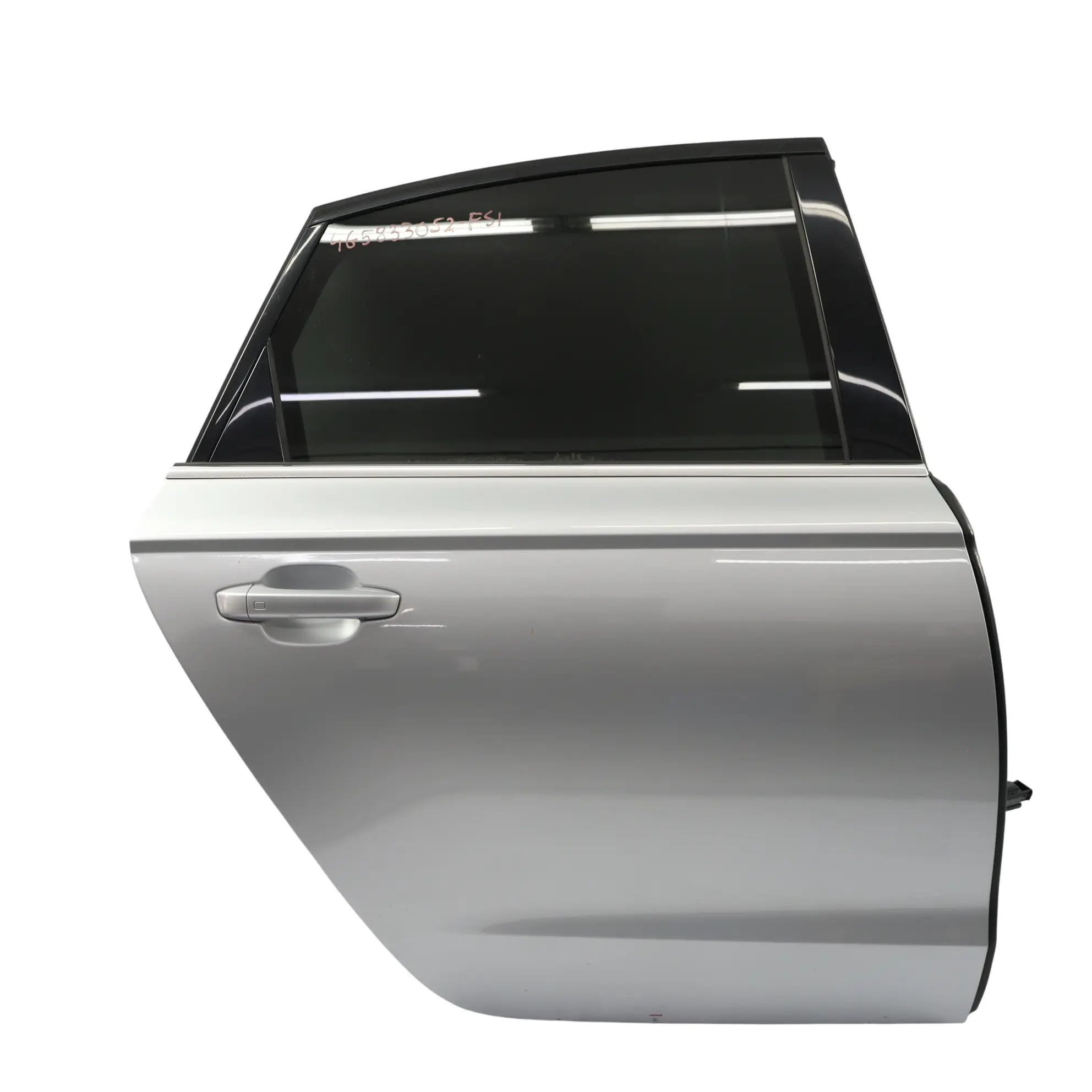 Audi A6 C7 Panneau Recouvrement Porte Arrière Droite Film Argent Métallisé Z7G