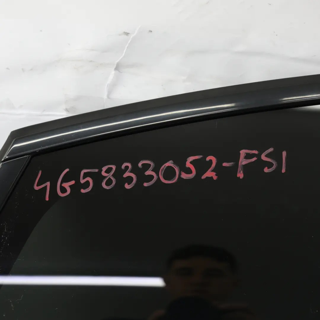 Audi A6 C7 Hinten Tür Abdeckung Panel Rechts Folie Silber Metallic Z7G - SKU 4G5833052-FSI - Teilenummer 4G5833052