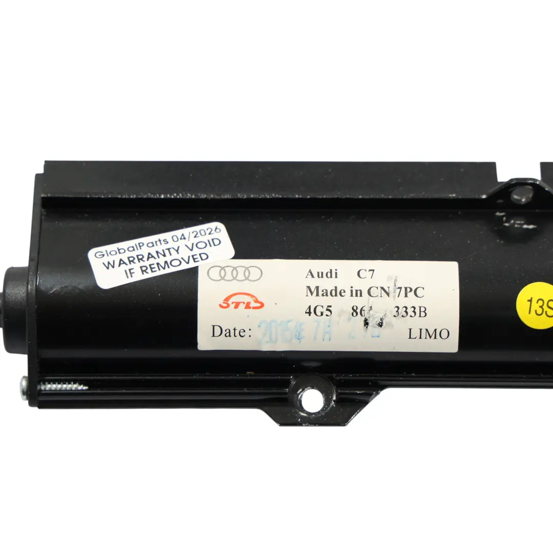 Audi A6 C7 Roleta Przeciwsłoneczna Szyby Drzwi Lewa Czarna - SKU 4G5861333B - Numer Części 4G5861333B