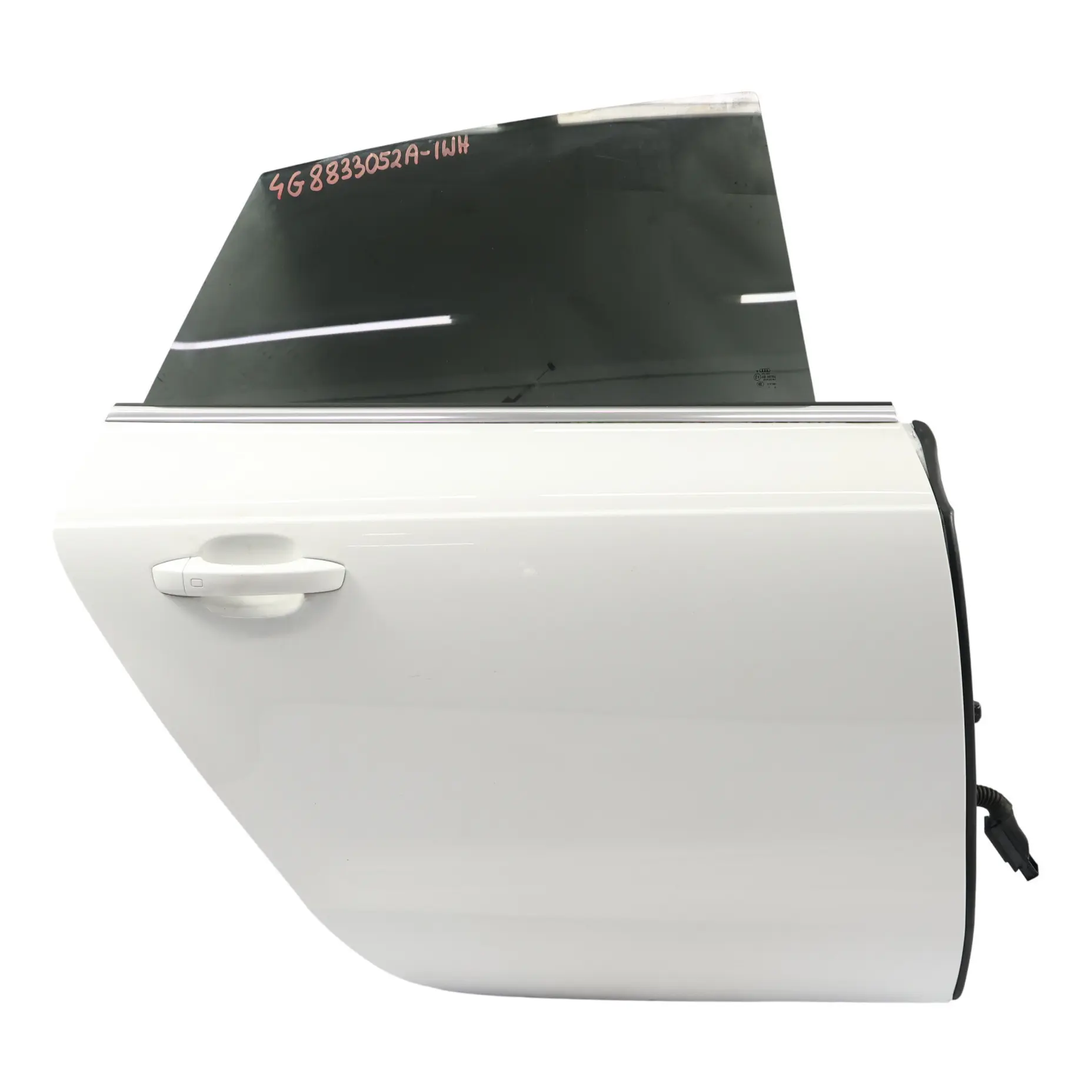Audi A7 S7 4G Door Rear Right O/S Ibis White - Y9C 4G8833052A