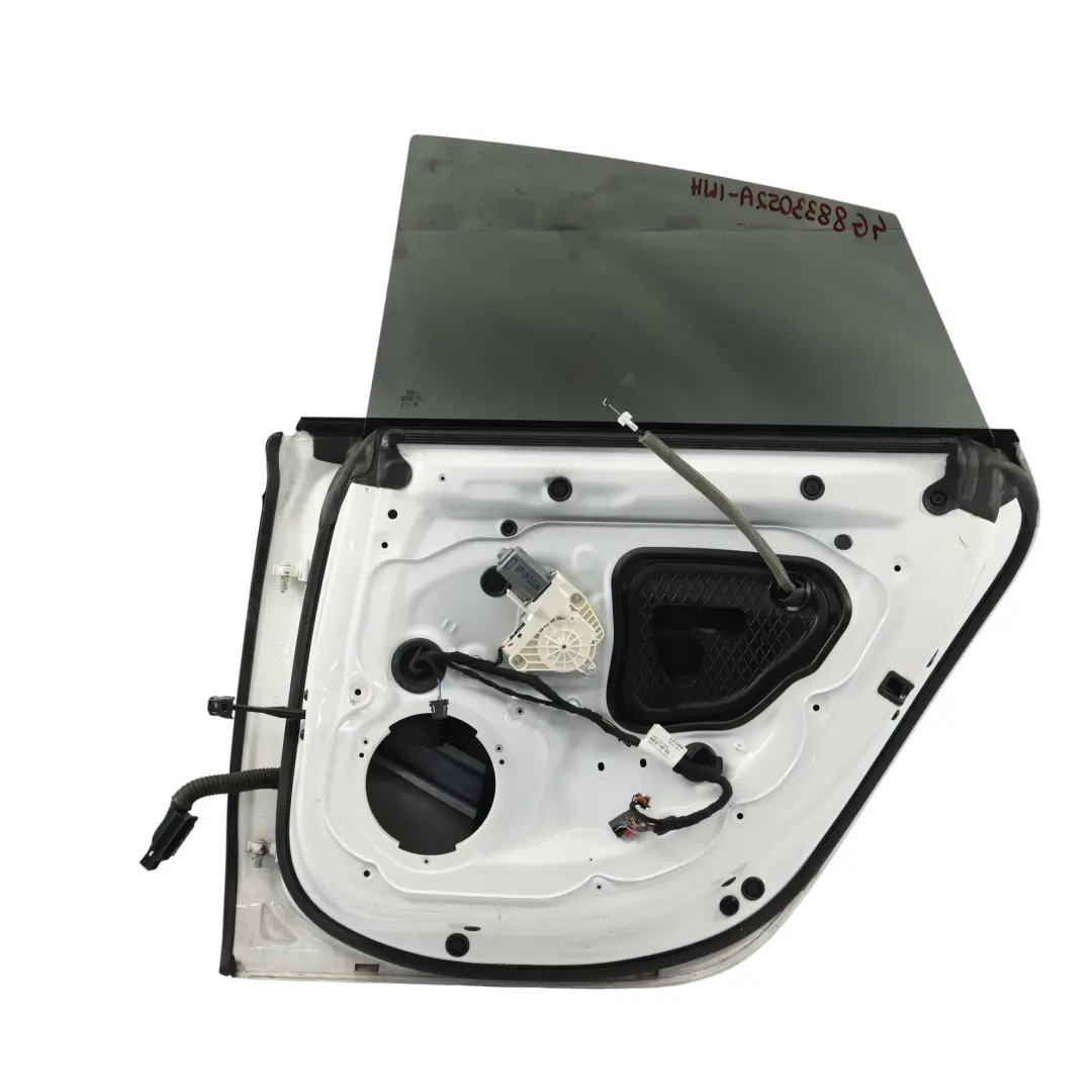 Door Rear Right O/S Ibis White - Y9C to Audi A7 S7 4G with Part number 4G8833052A Audi A7 S7 4G Door Rear Right O/S Ibis White - Y9C - SKU 4G8833052A-IWH - Part number 4G8833052A