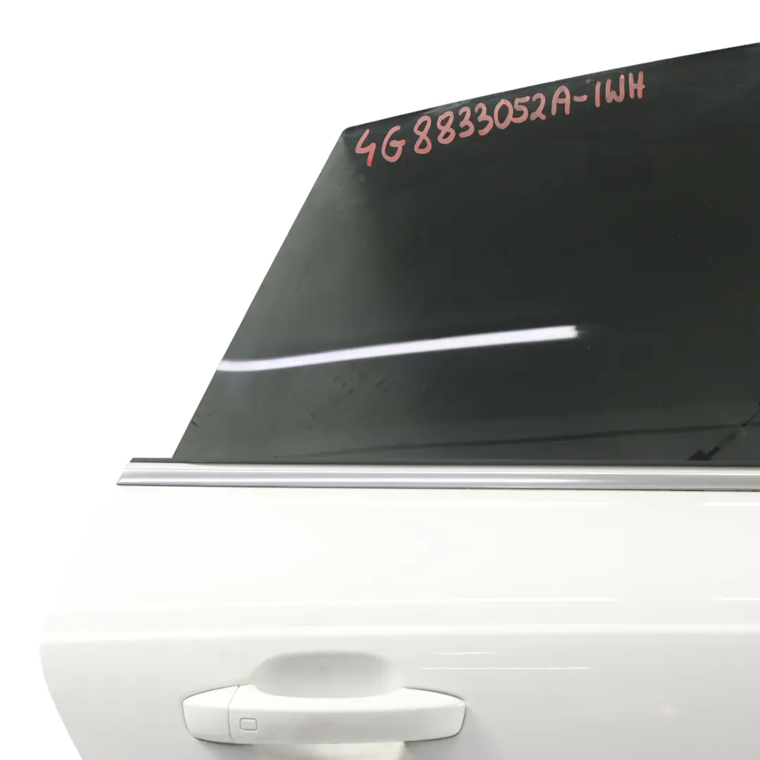 Audi A7 S7 4G Porte Arrière Droite Blanc Ibis Y9C - SKU 4G8833052A-IWH - Numéro de pièce 4G8833052A