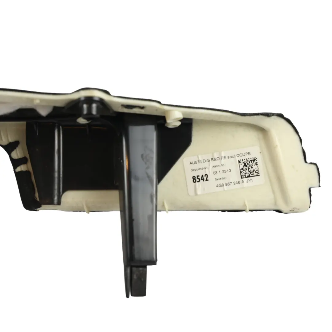 Audi A7 4G Rear Interior D-Pillar Trim Cover Moulding Black Right O/S - SKU 4G8867246A - Part number 4G8867246A