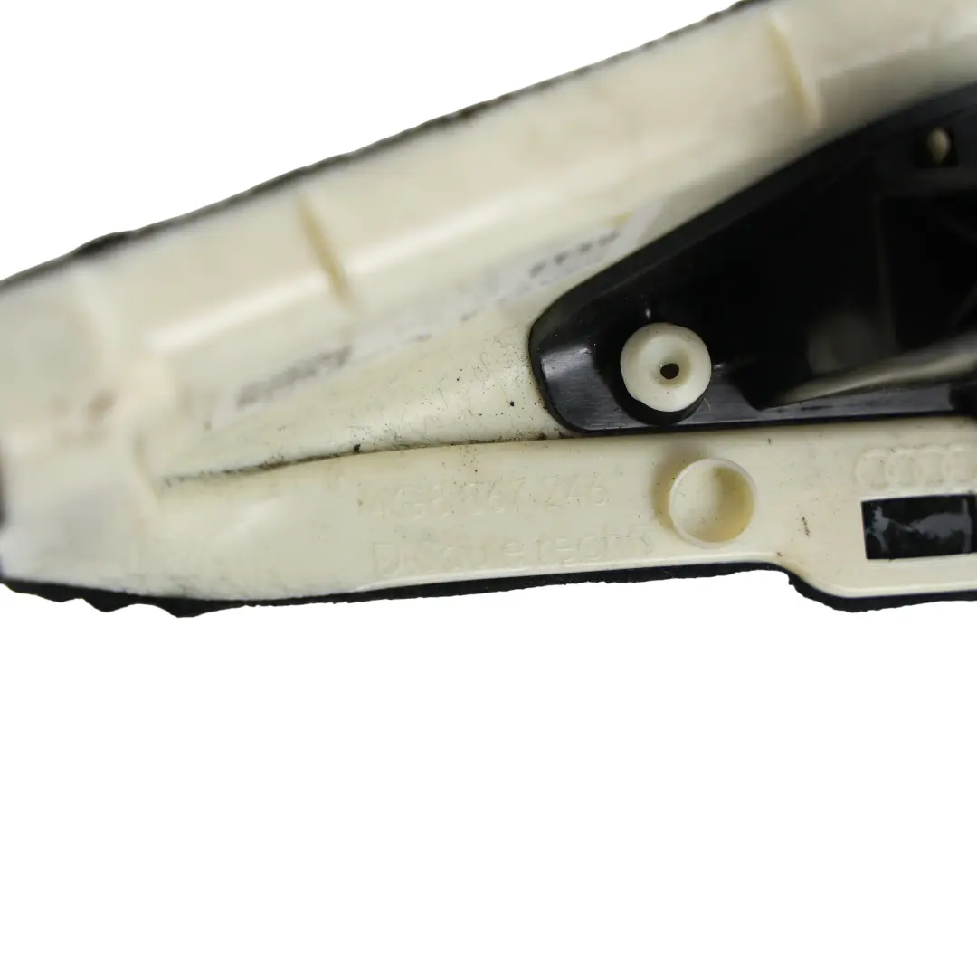 Audi A7 4G Rear Interior D-Pillar Trim Cover Moulding Black Right O/S - SKU 4G8867246A - Part number 4G8867246A