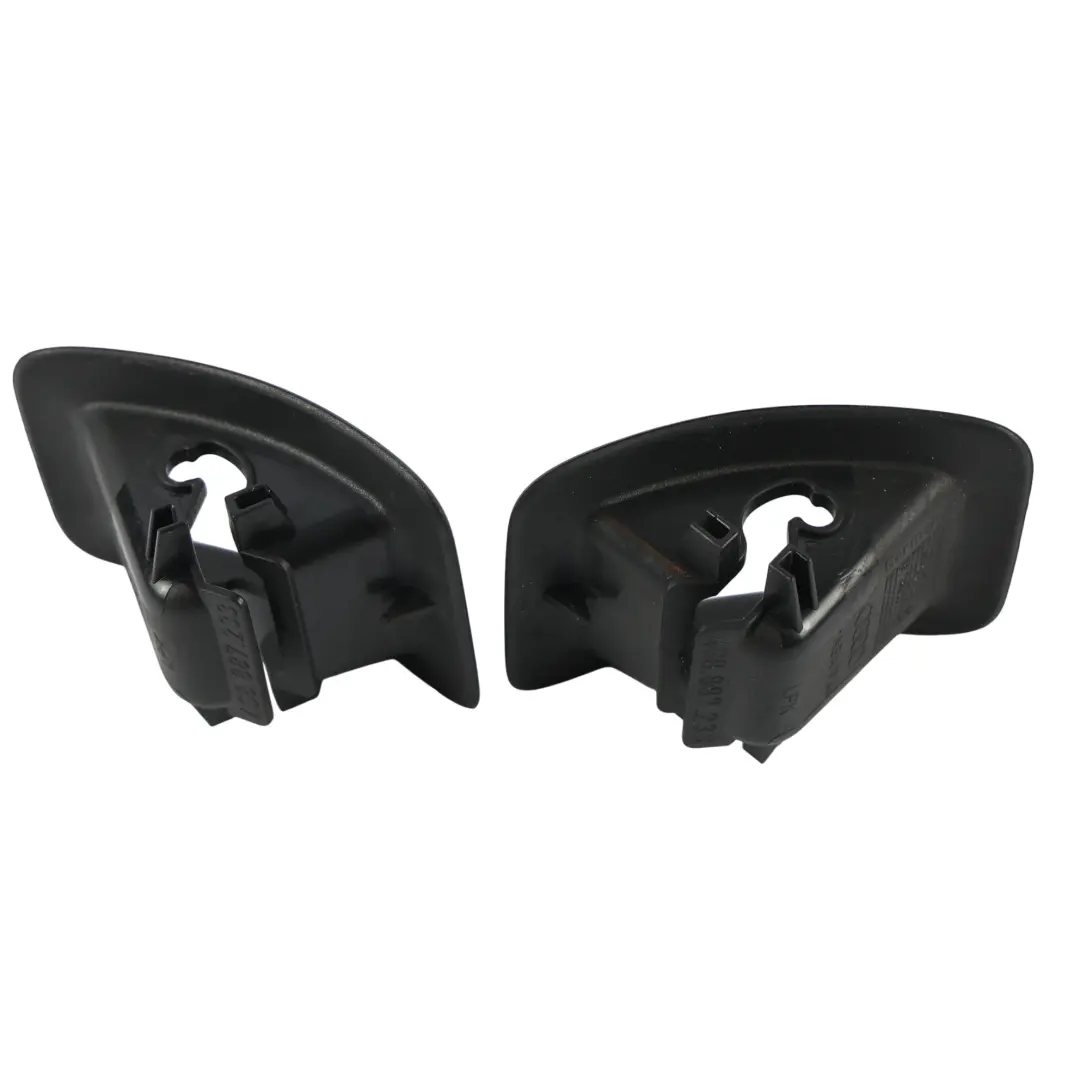 Isofix Trim Cover Panel Cap Black Set X2 to Audi A6 C7 A7 4G Rear Seat with Part number 4G8887233 Audi A6 C7 A7 4G Rear Seat Isofix Trim Cover Panel Cap Black Set X2 - SKU 4G8887233-2 - Part number 4G8887233