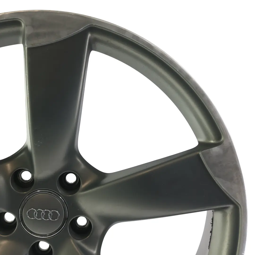 Grey Rotor Wheel Alloy Rim 21" 9J ET:35 to Audi A8 4H D4 with Part number 4H0601025BA Audi A8 4H D4 Grey Rotor Wheel Alloy Rim 21" 9J ET:35 - SKU 4H0601025BA-9 - Part number 4H0601025BA