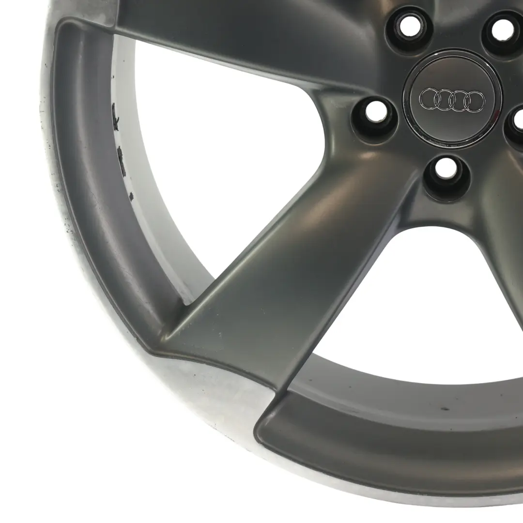 Audi A8 4H D4 Jante En Alliage Grise Rotor 21" 9J ET:35 - SKU 4H0601025BA-9 - Numéro de pièce 4H0601025BA