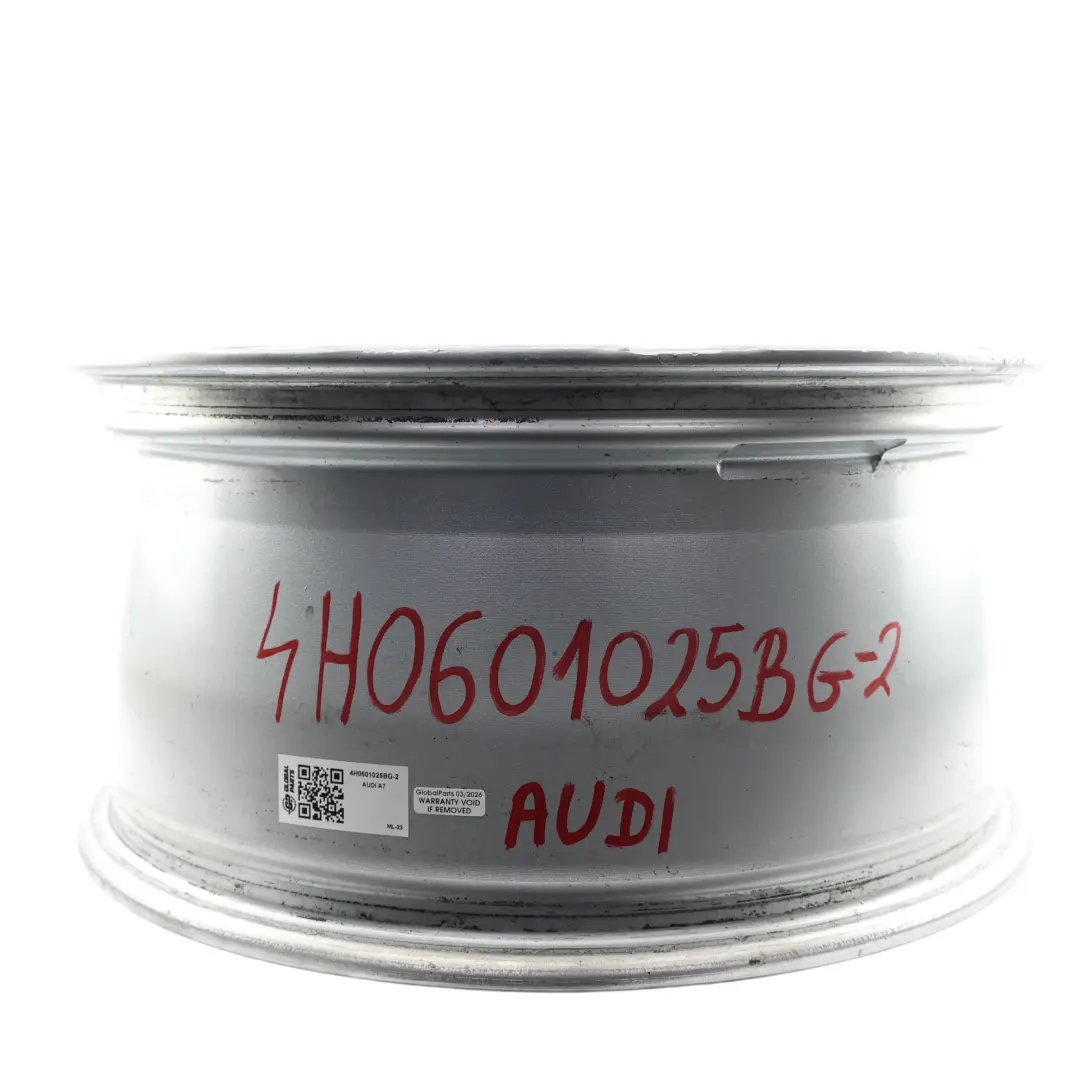 Alloy Wheel Rim Silver 19" 9J ET:33 Star Spoke to Audi A7 4G A8 D4 with Part number 4H0601025BG Audi A7 4G A8 D4 Alloy Wheel Rim Silver 19" 9J ET:33 Star Spoke - SKU 4H0601025BG-2 - Part number 4H0601025BG