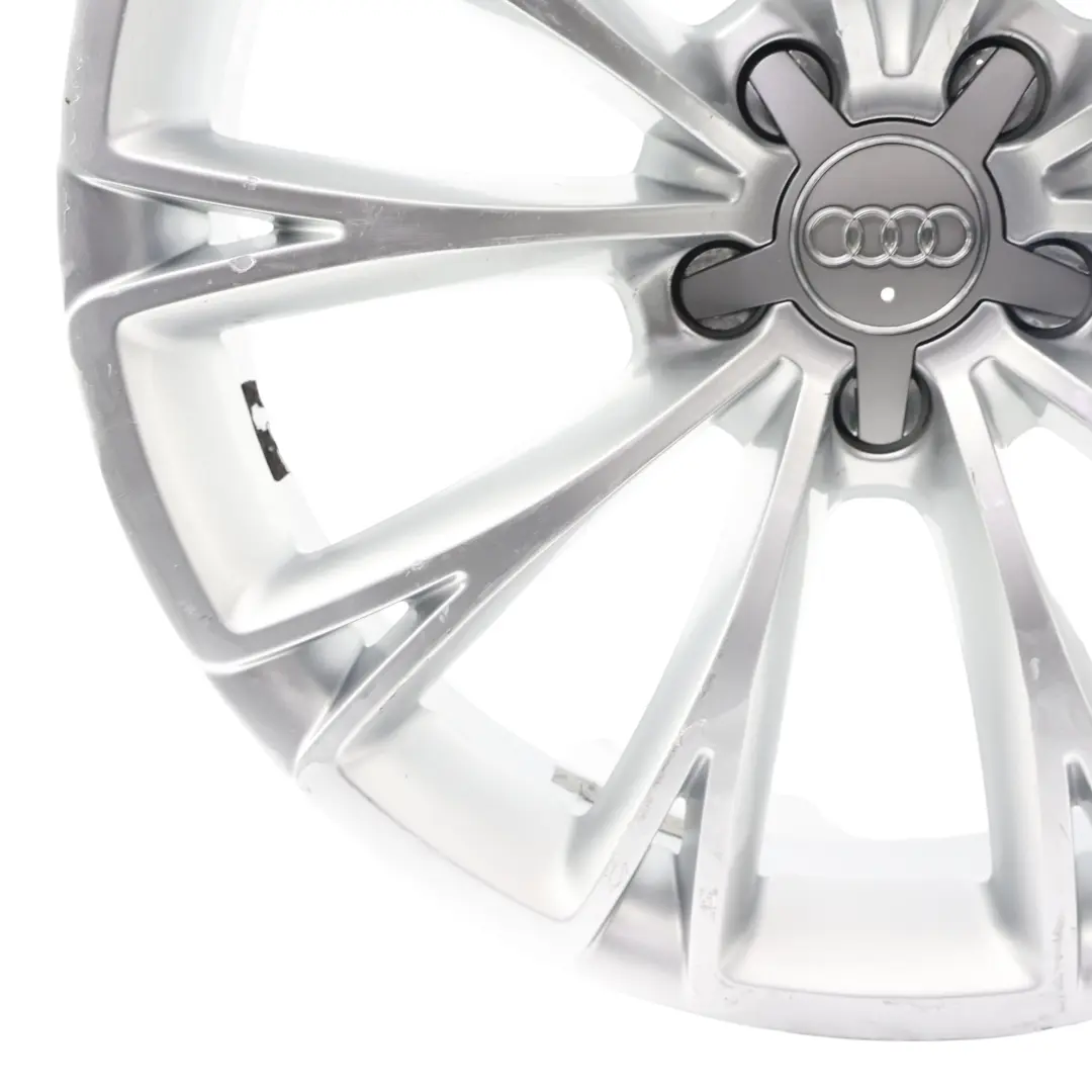 Alloy Wheel Rim Silver 19" 9J ET:33 Star Spoke to Audi A7 4G A8 D4 with Part number 4H0601025BG Audi A7 4G A8 D4 Alloy Wheel Rim Silver 19" 9J ET:33 Star Spoke - SKU 4H0601025BG-2 - Part number 4H0601025BG