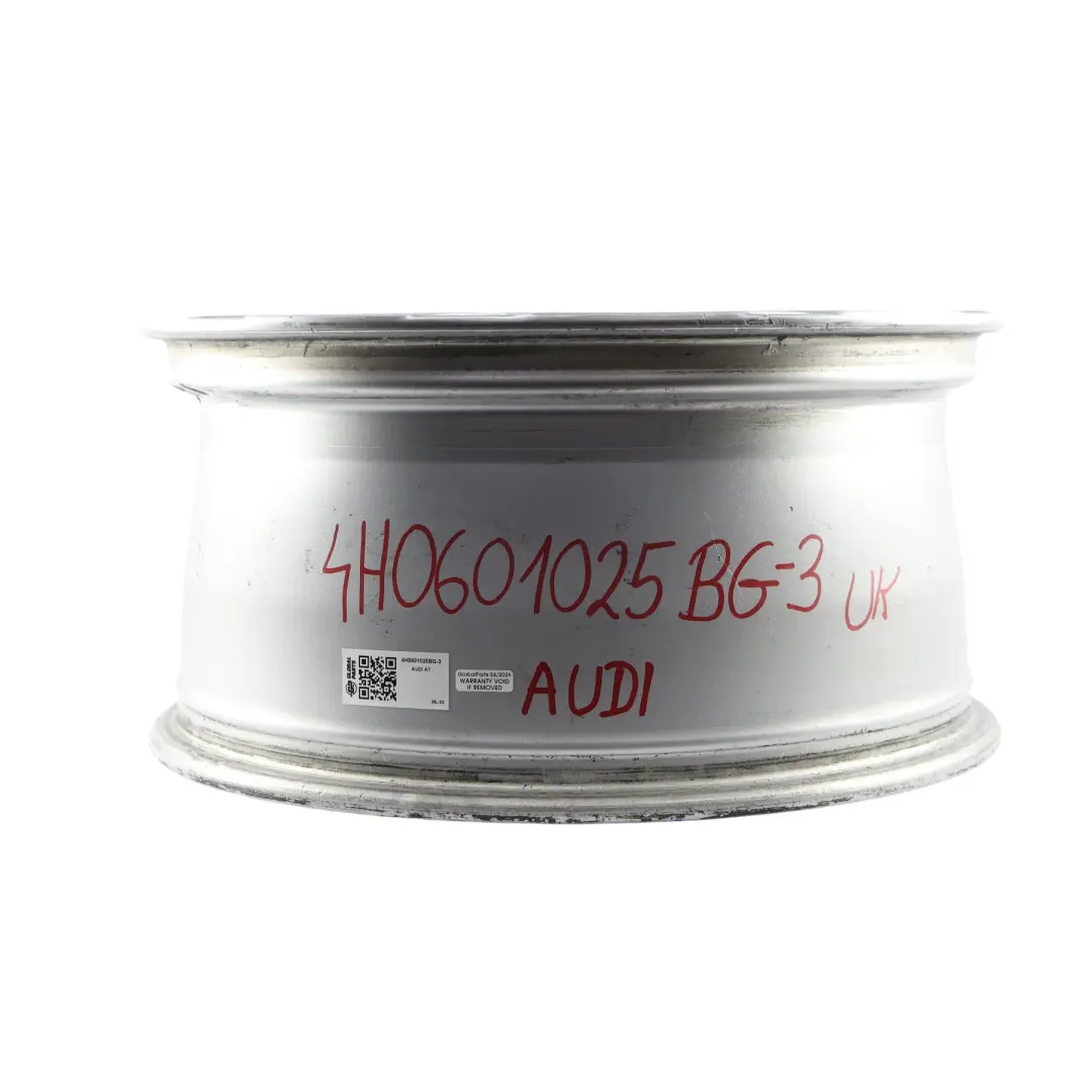 Audi A7 4G A8 D4 Alloy Wheel Rim Silver 19" 9J ET:33 Star Spoke - SKU 4H0601025BG-3 - Part number 4H0601025BG